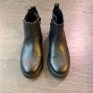 Wonder Nation Black Kids Boots